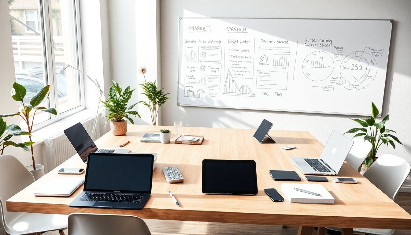 Strategie per un prodotto tech di successo e sostenibile