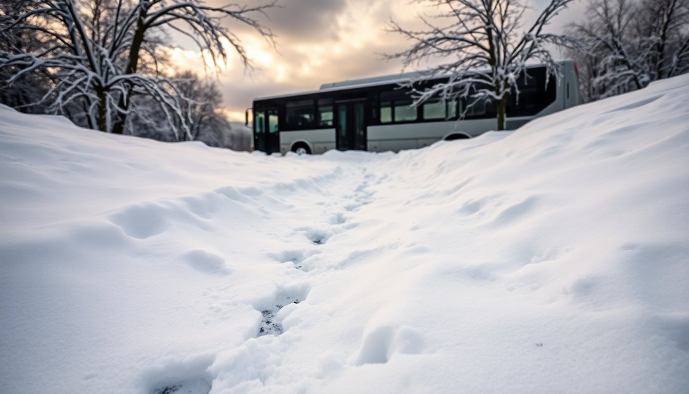 La commovente storia del bambino abbandonato dall’autista dell’autobus