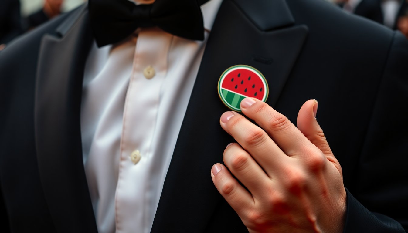 Come le spille ‘Free Palestine’ hanno segnato il red carpet dei Premi Goya a Barcellona
