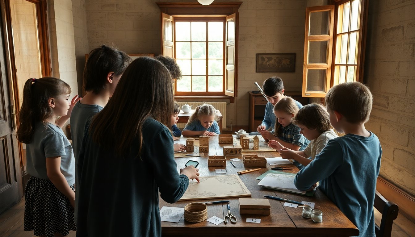 Laboratorio didattico sui segreti di Anatole al Palazzo del Re di Roma