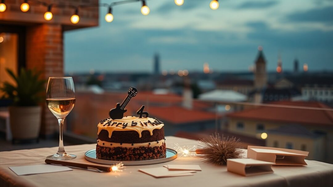 Compleanno di Emma Marrone: rooftop, torta ironica e dediche da amici
