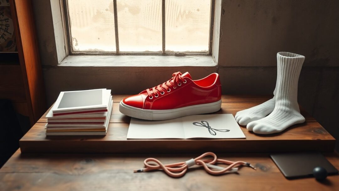 Come abbinare sneakers rosso candy: palette, contrasti e fit