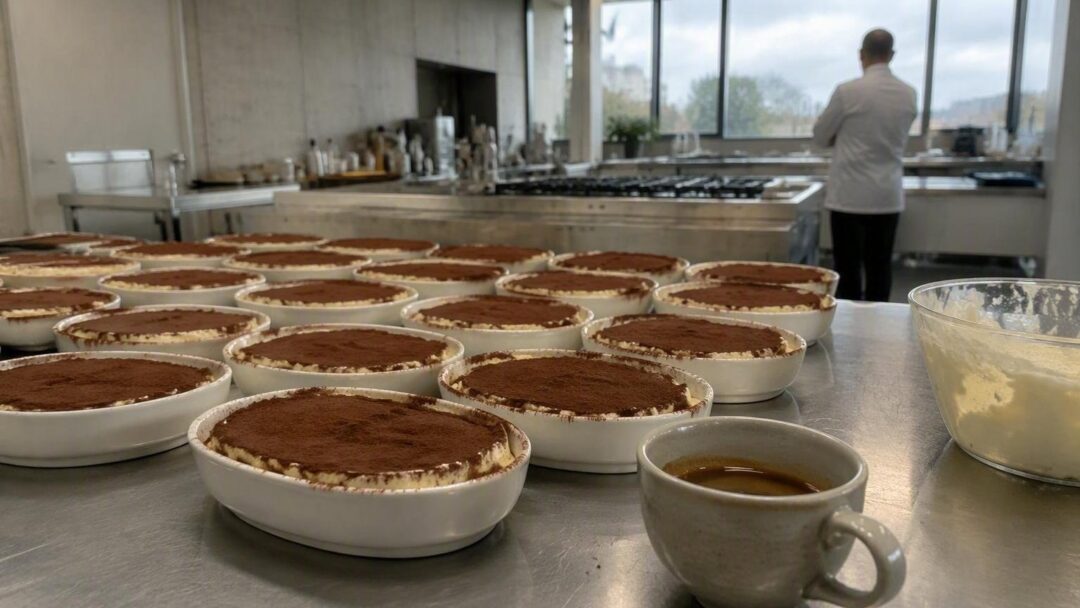 Concorrenti della Tiramisù World Cup in diretta su ZDF: promozione internazionale del dolce veneto