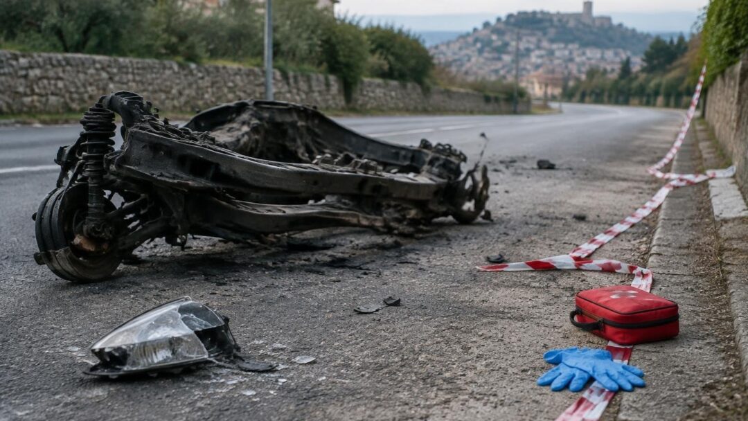 Collisione tra due veicoli in zona Commenda, ferita una persona
