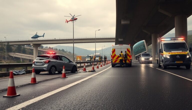 Scontro sul raccordo Terni-Orte: due persone in codice rosso
