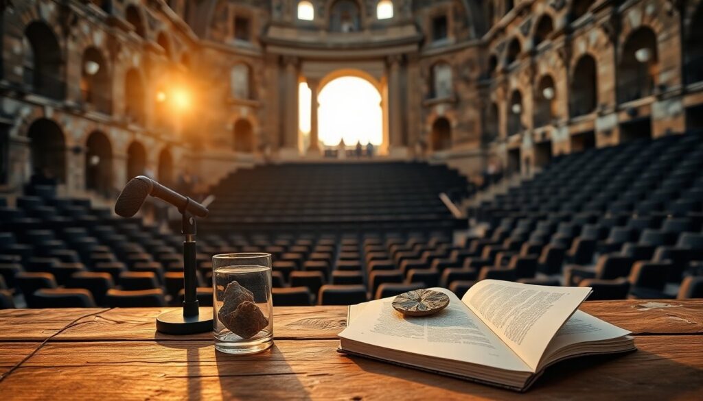 Anteprima a Gubbio: Mario Tozzi presenta Caro Sapiens al Teatro Romano