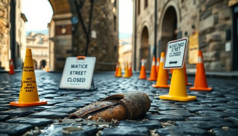 Chiusura temporanea di via Merry Del Val il 29 giugno 2026 per riparazione di perdita idrica