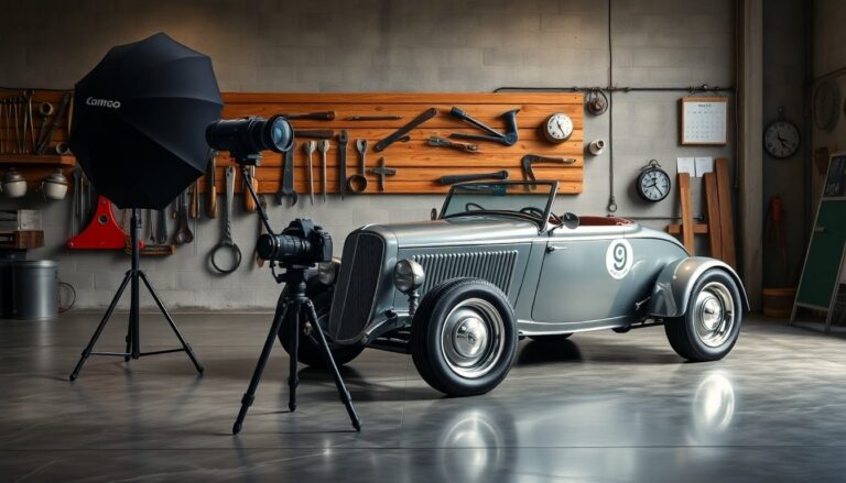 Guida pratica per fotografare auto d’epoca in eventi affollati senza riflessi e con composizioni pulite