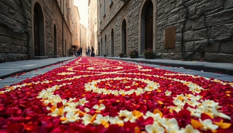Infiorate di Spello 2026: un viaggio tra arte, tradizione e natura