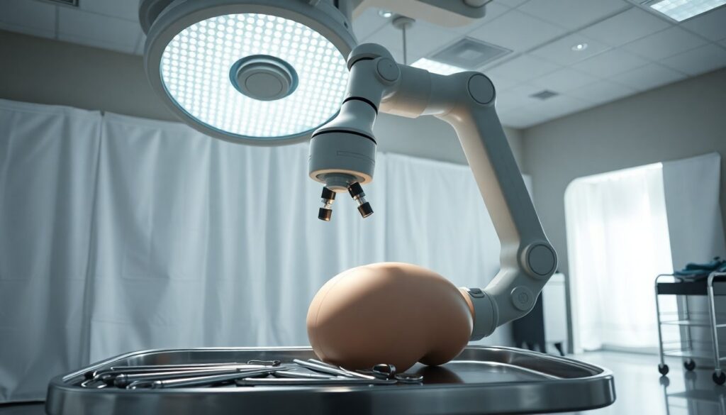 Intervento robotico urgente su donna incinta al quinto mese all’Ospedale Santa Maria di Terni
