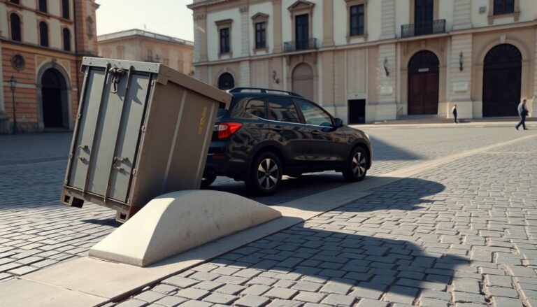 Rampa per persone con ridotta mobilità bloccata a Spoleto: l’ex assessore segnala il problema