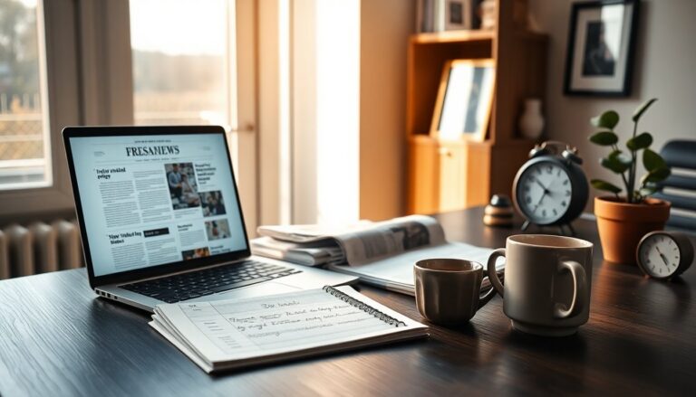 Seguire le notizie internazionali senza stress digitale
