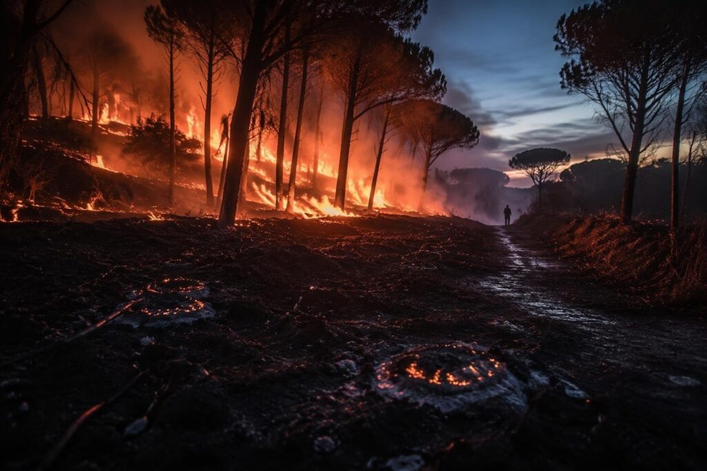 Assisi in fiamme: come le forze dell’ordine hanno salvaguardato il Bosco di San Francesco
