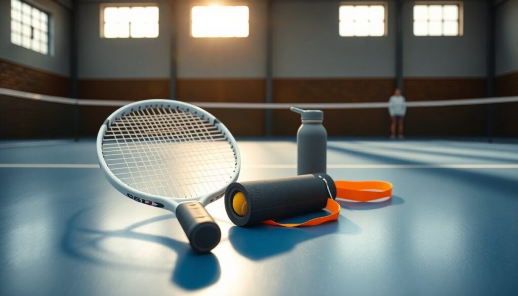 Routine da tennista per dilettanti: forza, agilità e resistenza