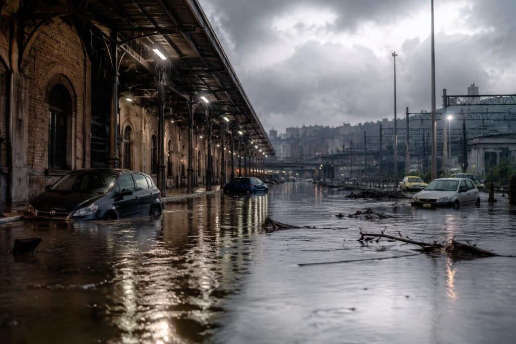 Umbria sotto acqua: il maltempo colpisce Perugia e non solo
