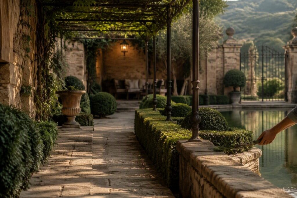 Elementi chiave dei giardini settecenteschi umbri a Perugia