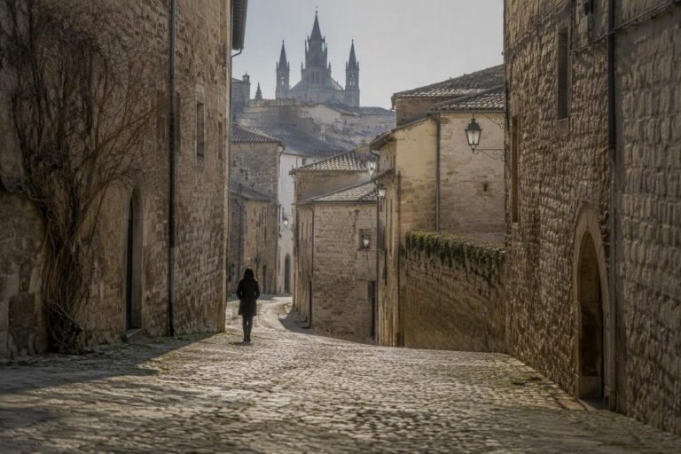 Ludovica Cioria visita Orvieto dopo la polemica sui ristoranti