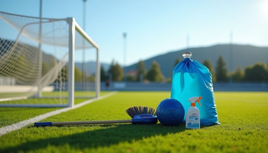 Ripulito il campo sportivo di Montefranco grazie all’impegno dei più piccoli
