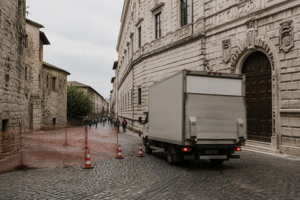 14 settembre 2026: restrizioni al traffico ad Assisi per lavori a Palazzo Vallemani