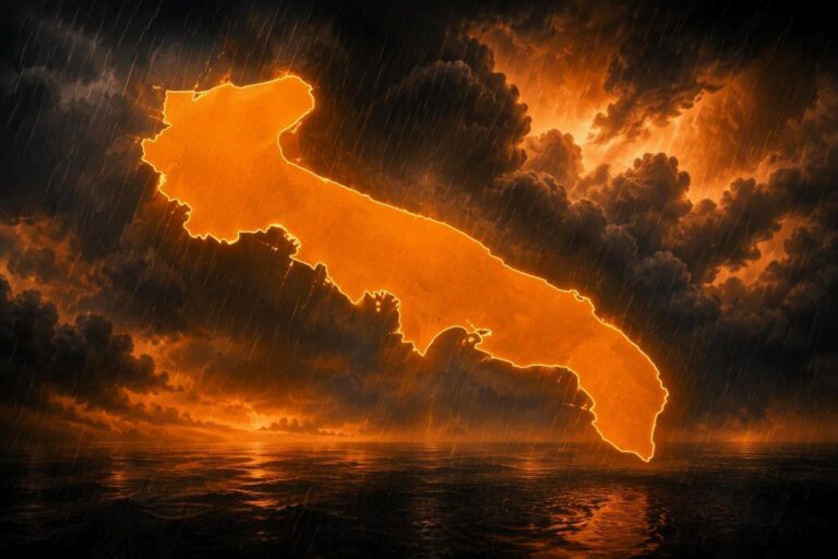 Allerta meteo arancione per pioggia su Perugia