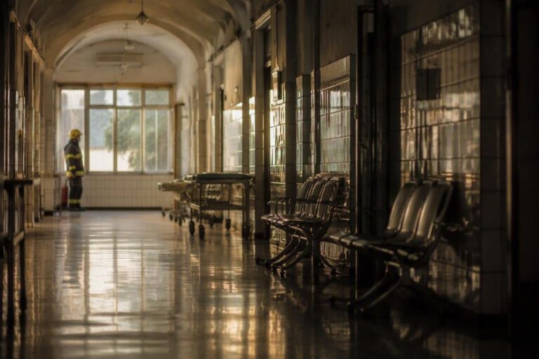 Incendio all’ospedale Santa Maria di Terni: l’intervento dei Vigili del Fuoco