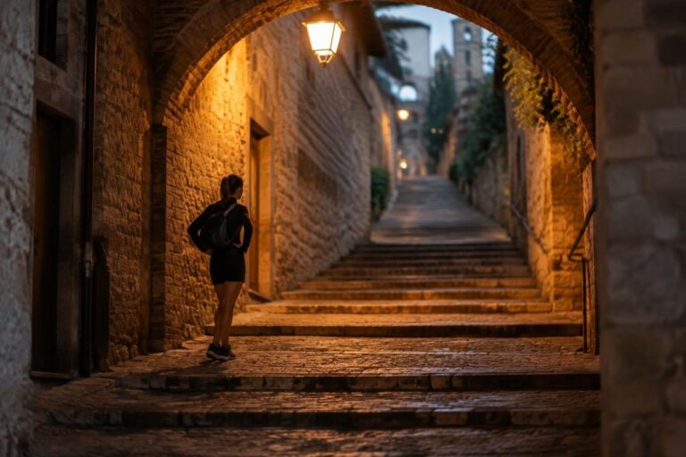 Allenarsi a Perugia: scalinate e salite in sicurezza