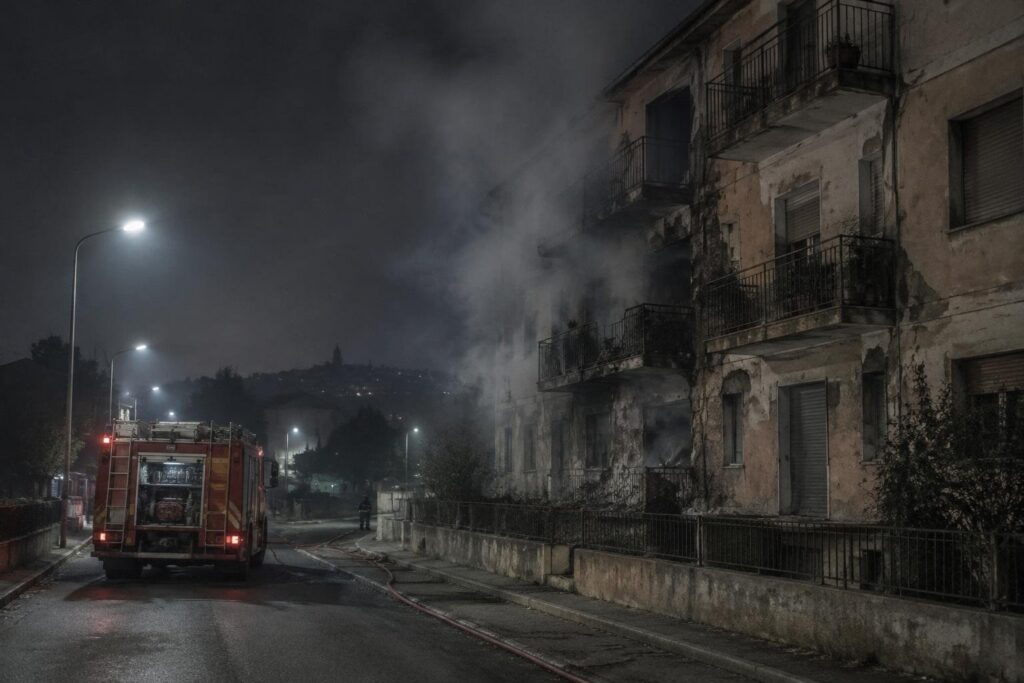 Fiamme a Corciano: l’intervento dei Vigili del fuoco e i divieti d’uso