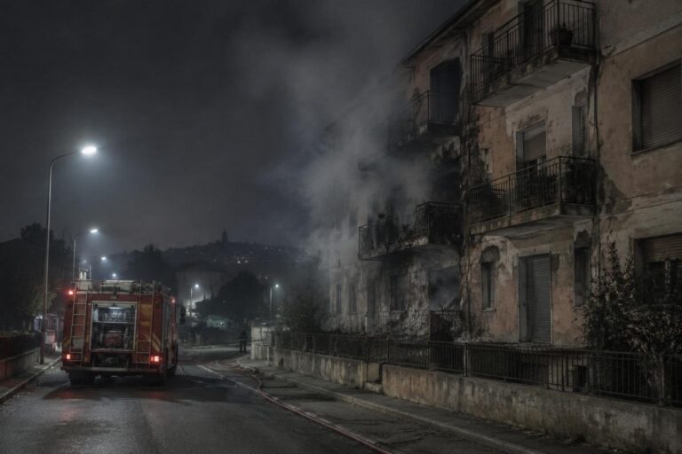 Fiamme a Corciano: l’intervento dei Vigili del fuoco e i divieti d’uso