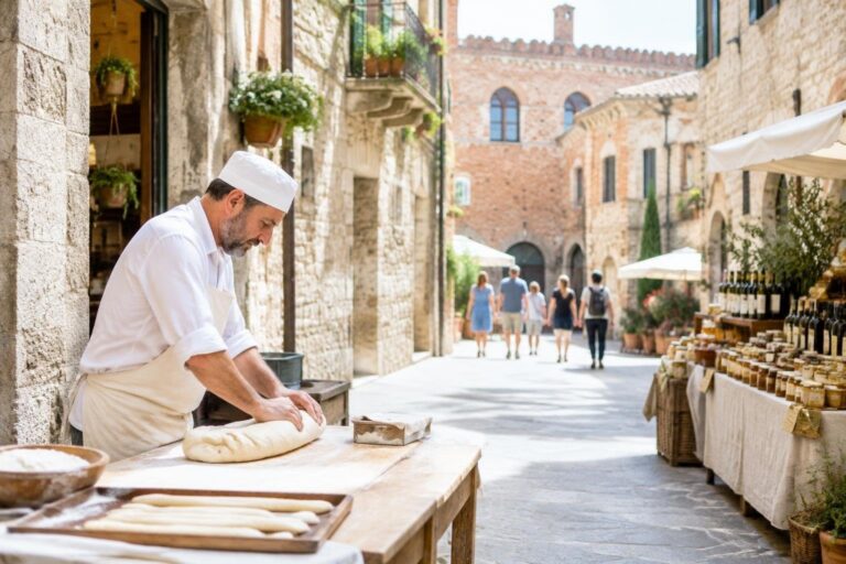Itinerario slow a Perugia: street food e botteghe umbre