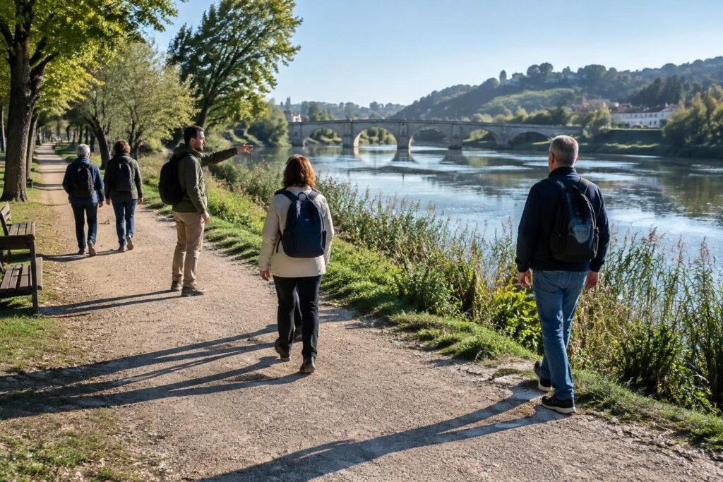 Passeggiata guidata al Parco fluviale del Tevere