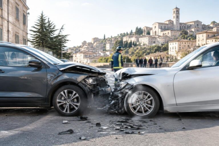 Scontro frontale a Perugia: anziano di 91 anni ricoverato in stato grave