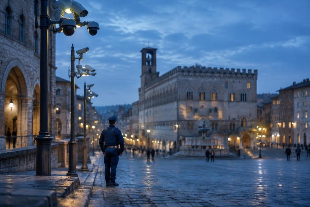 Tecnologia al servizio della Polizia locale: 7 bodycam e 450 telecamere a Perugia