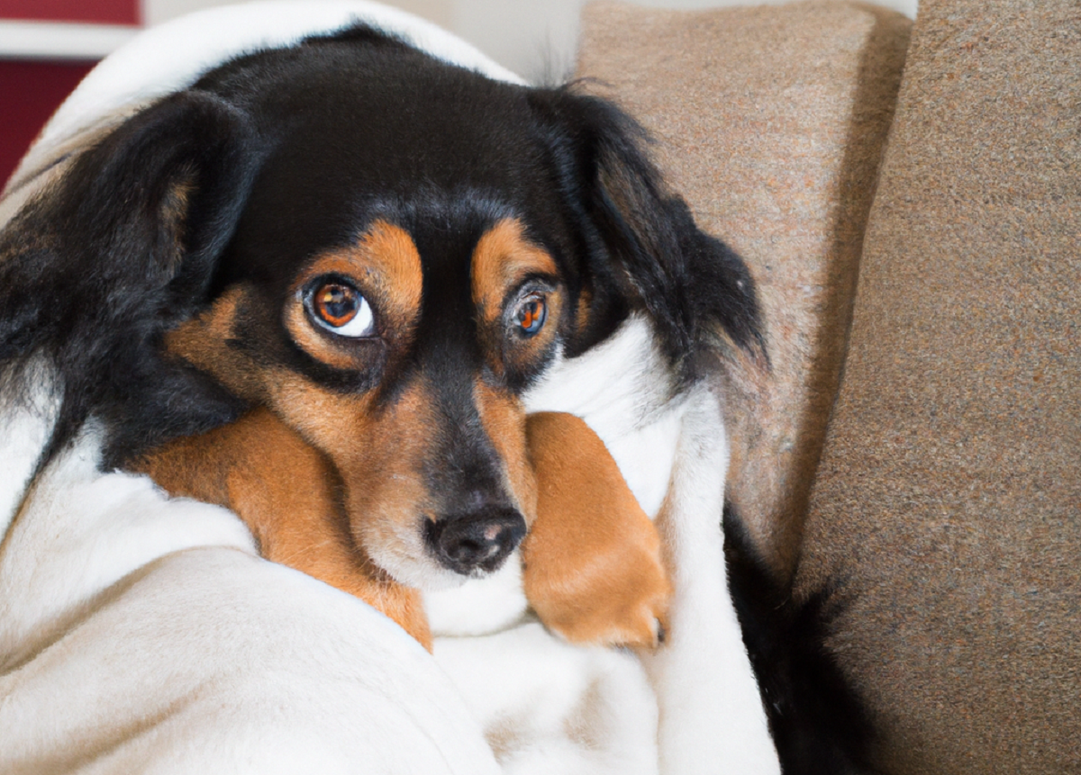 Cómo calmar a un perro con miedo a los cohetes y petardos