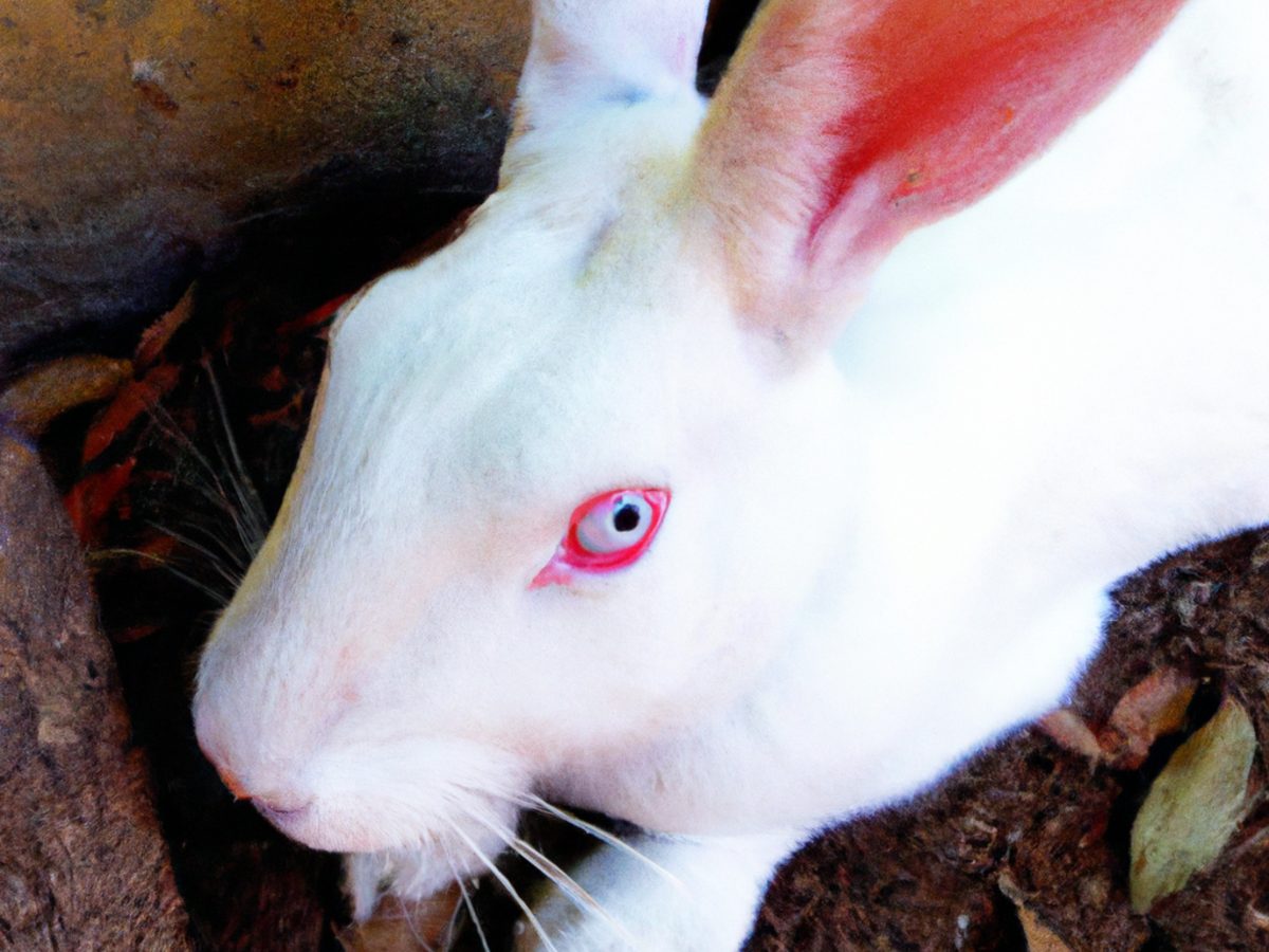 ¿Por qué los conejos tienen los ojos rojos?