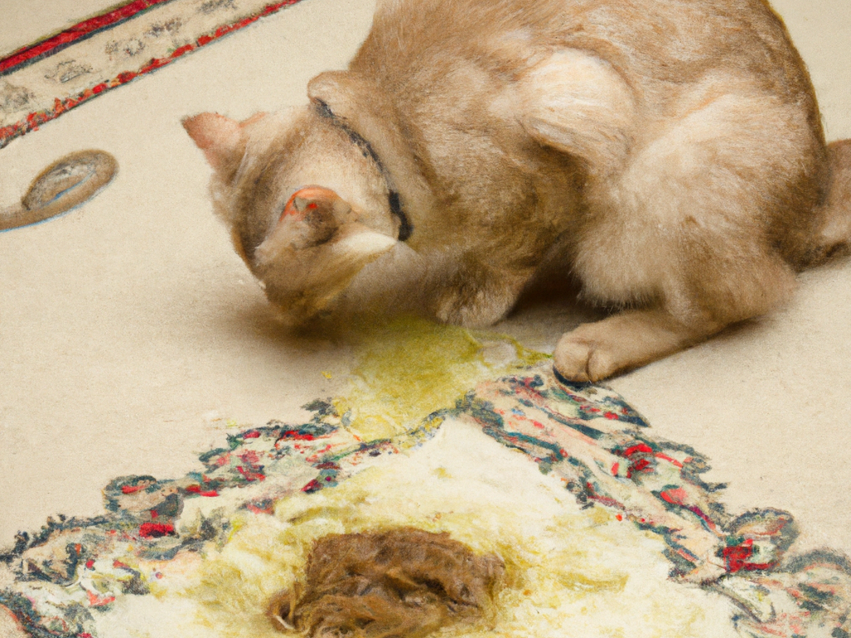 Por qué mi gato vomita: causas y remedios