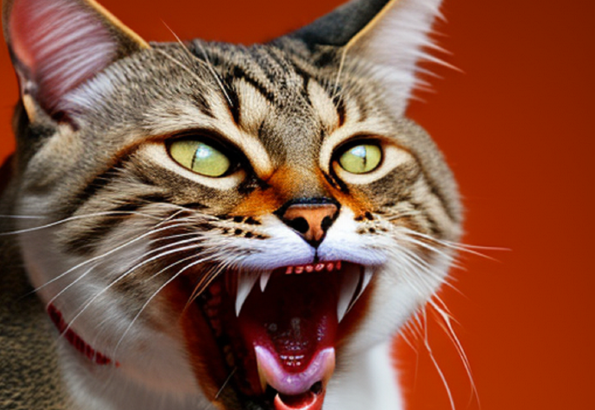 ¿Cómo calmar a un gato agresivo?