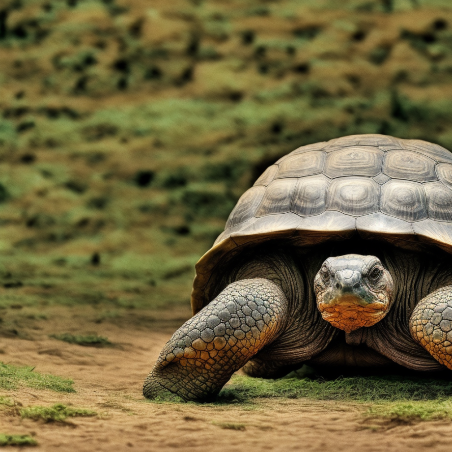 ¿Cuánto pesa una tortuga gigante?