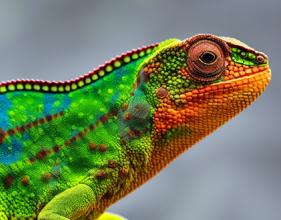 No, los camaleones no cambian de color para camuflarse