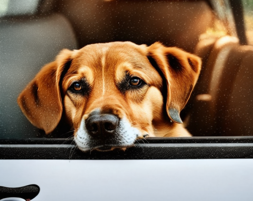 ¿Se puede llevar al perro en el asiento delantero del coche?