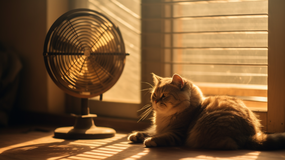 ¿El aire acondicionado y los ventiladores son dañinos para mis mascotas?