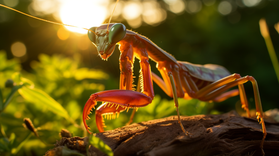 Por qué la mantis religiosa embarazada no debe moverse jamás
