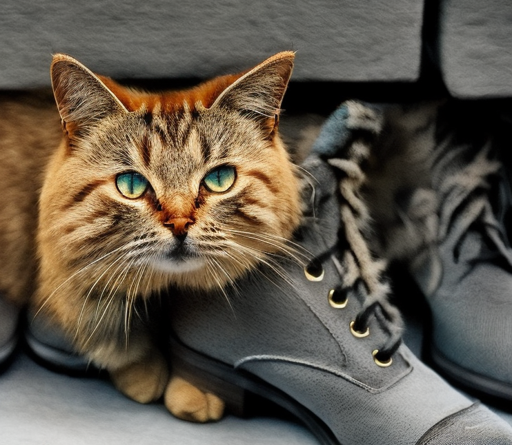 ¿Por qué los gatos huelen los zapatos?