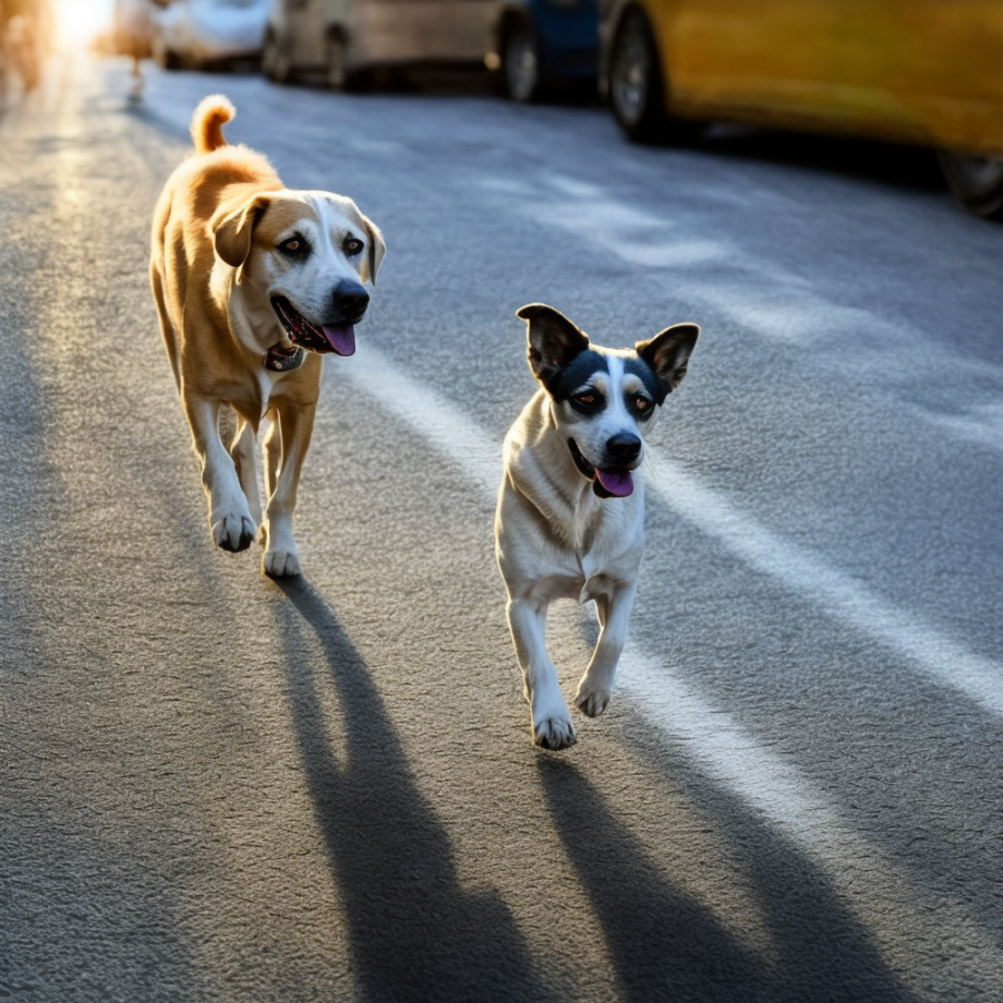 ¿Es cierto que los perros se queman las patas en el asfalto?