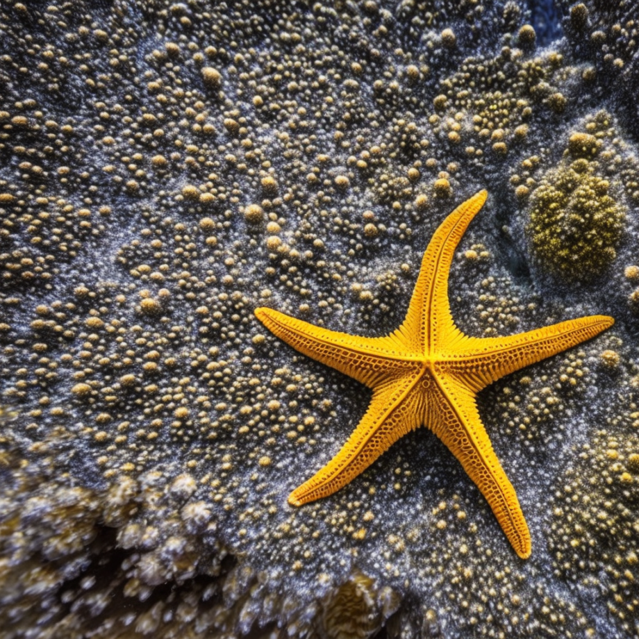 Cómo cuidar una estrella de mar en un acuario