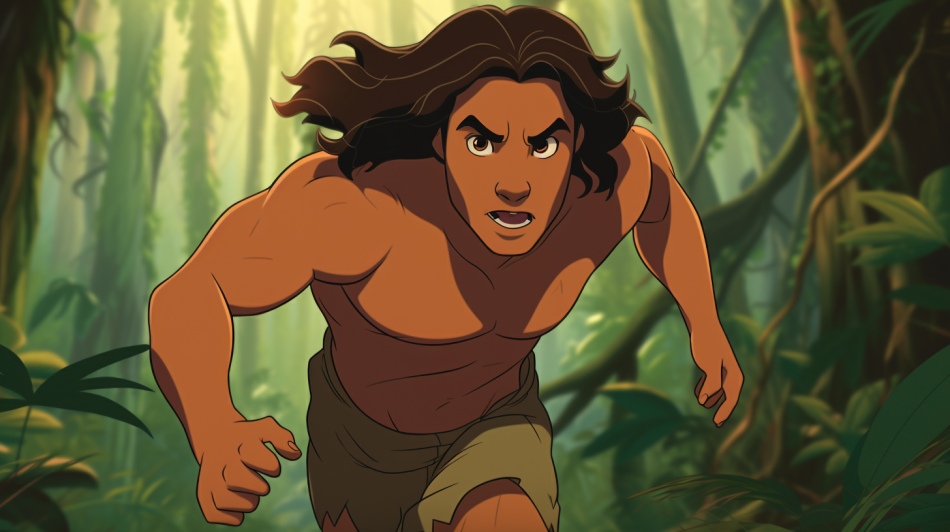 ¿Qué animales aparecen en la película Disney «Tarzan»?