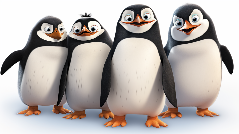 ¿Qué animales aparecen en la película «Madagascar»?