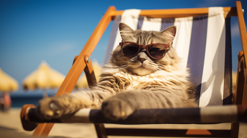 ¿Puedo llevar el gato a la playa?