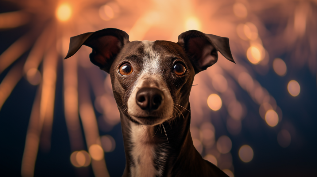 Cómo proteger a tu mascota de los fuegos artificiales de Agosto