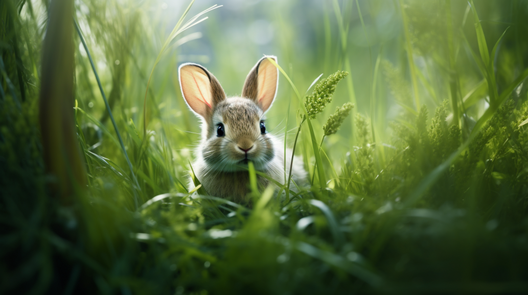 Los conejos son animales con hocicos móviles