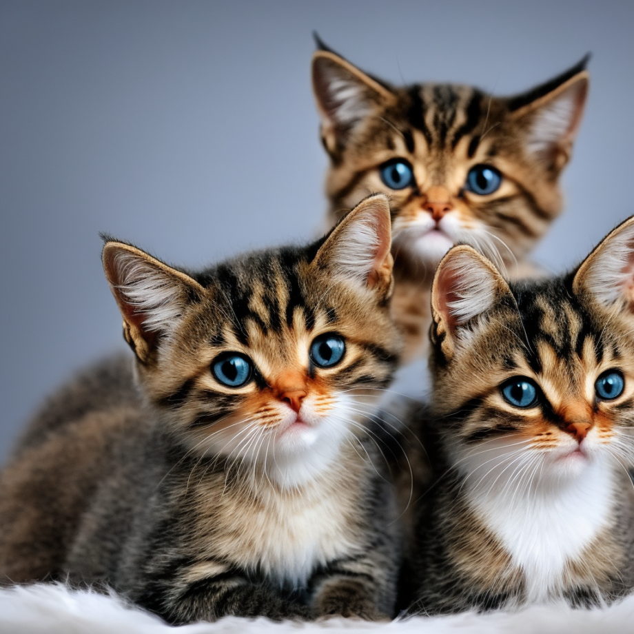 Los gatos hermanos pueden tener padres diferentes
